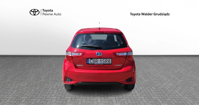 Toyota Yaris cena 67900 przebieg: 33780, rok produkcji 2019 z Grudziądz małe 191